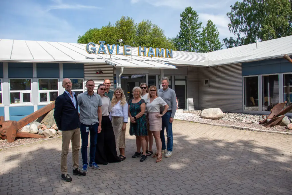 Representanter från Gävle, Luleå och Piteå hamnar samt Sjöfartsverket.
